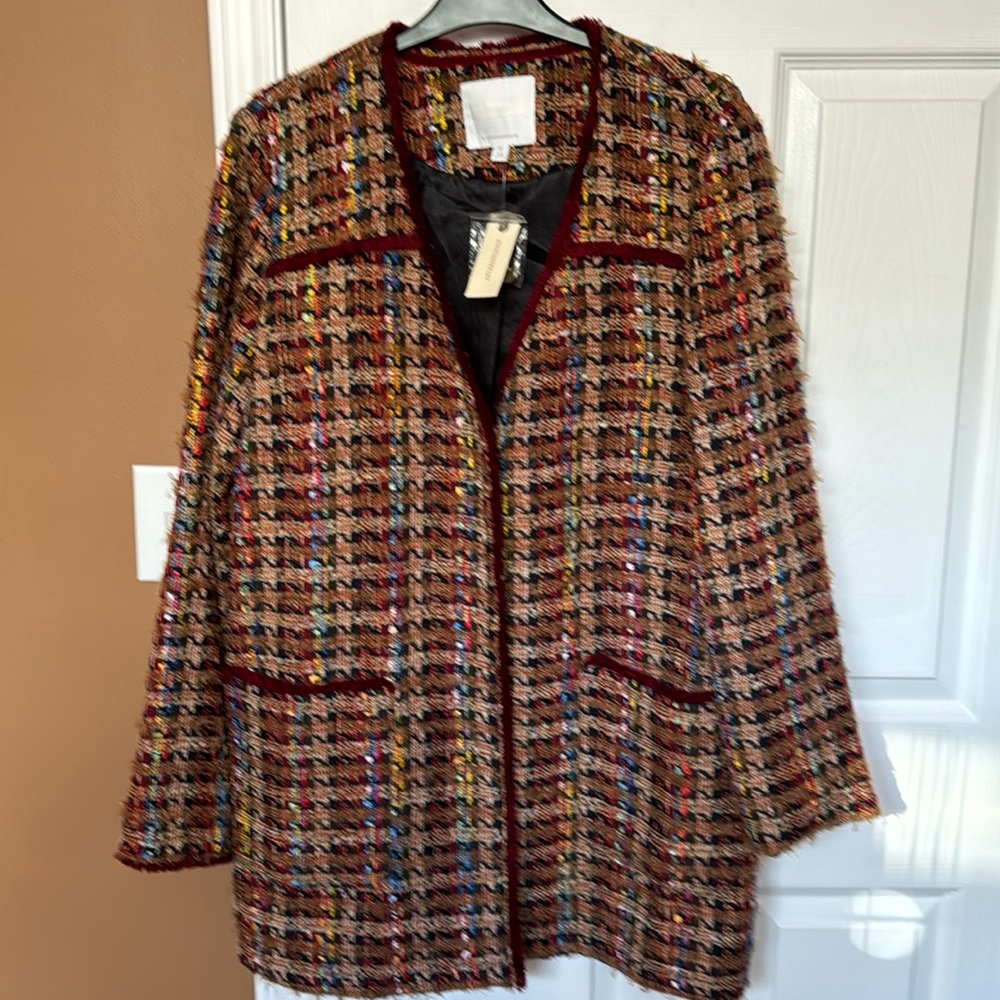 NWT.  Anthropologie ‘Etitwa’  Jacket XL